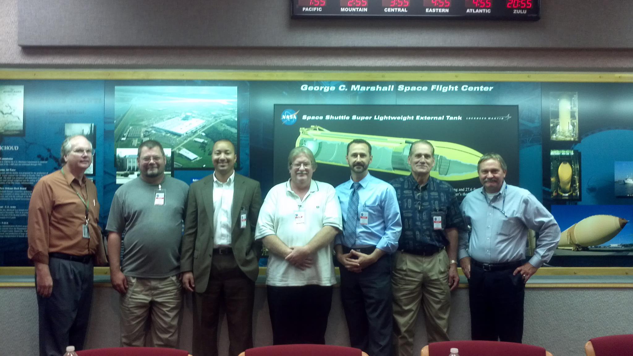 HSH Visit to NASA MAF